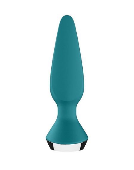 Анальна пробка з вібрацією Plug-ilicious 1 petrol Sex Aura | Зображення 4