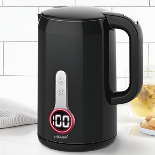 Електрочайник 1,7л 1850-2200W (диск) сенсорна панель MR-025-BLACK Maestro | Зображення 2