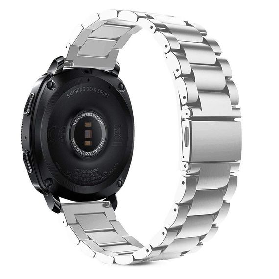 Металевий ремінець Primo для годинника Samsung Sport Gear (SM-R600) - Silver | Зображення 1