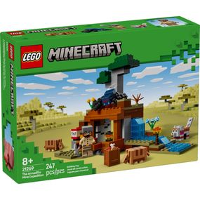 Конструктор LEGO Minecraft Шахтна експедиція Броненосець (21269)