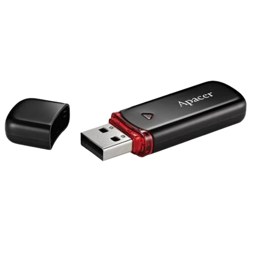 Флешка 32Гб USB 2.0 чорний AH333 Apacer