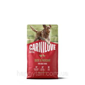Беззерновий сухий корм Carnilove для дорослих собак усіх порід качка та фазан 4 кг (арт. 173683)