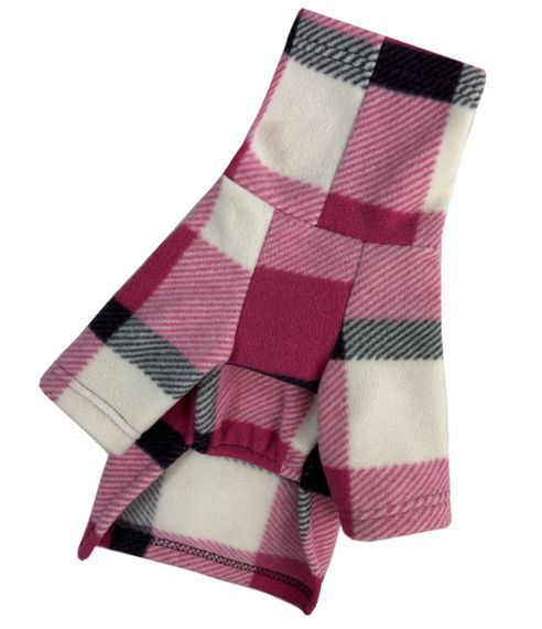 Светр флiс картатий малина Y-359 | Зображення 2