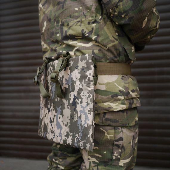 Каремат п'ятиточка односекційна Kiborg П-1 Оксфорд Піксель | Зображення 7