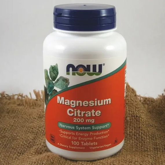 Минерал MAGNESIUM CITRATE 200mg | 100 tab | Зображення 2