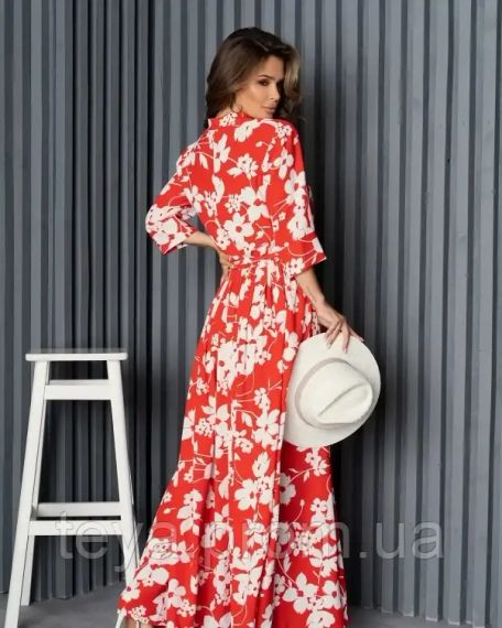 Платье для женщин цвет красный размер M FI_008457 | Зображення 2