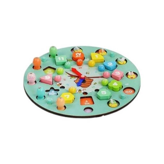 Сортер дерев'яний розвиваючий 7 варіантів гри