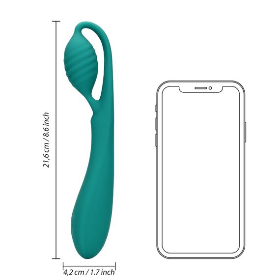 Вібратор G-Spot Vibrator with Bead Sex Aura | Зображення 7