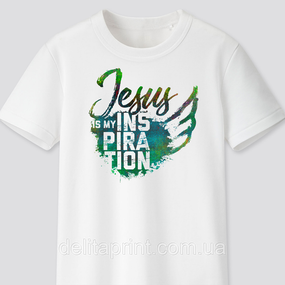Футболка з християнським принтом Jesus Ісус. FH-1