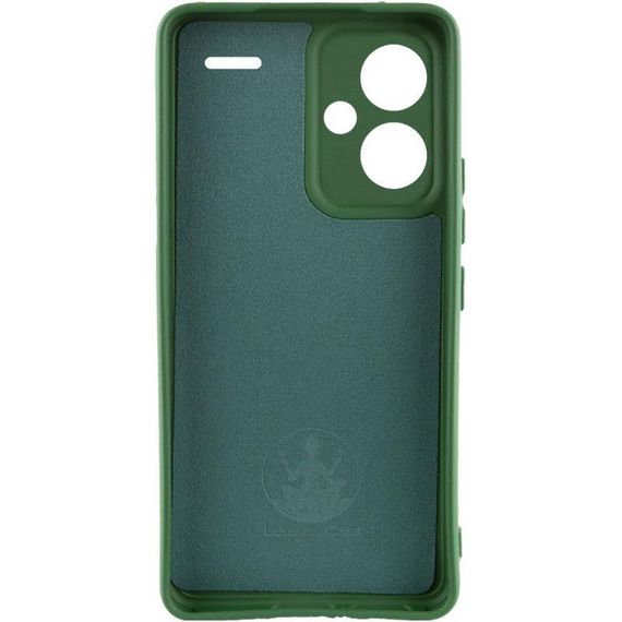Чохол Silicone Cover Ummi Lakshmi Full Camera (AA) для Xiaomi Redmi Note 13 Pro+ Зелений / Dark green | Зображення 1