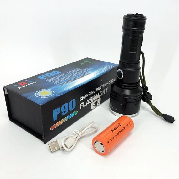 Фонарь для дома с зарядкой от розетки, Мощный светодиодный фонарь портативный переносной ZO-77 | Зображення 4