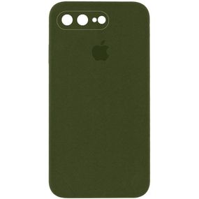 Чехол Silicone Case Square Full Camera Protective (AA) для Apple iPhone 7 plus / 8 plus (5.5")