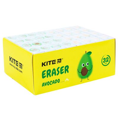 Ластик Kite цветной Fruits , ассорти (K21-375) - Топ Продаж! | Зображення 1