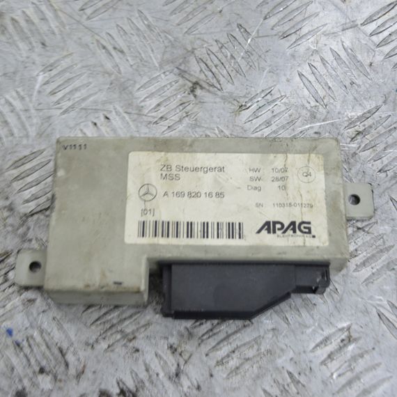 Блок керування комфортом Mercedes W169 W245 2004-2012 Модуль комфорту Мерседес в169 в245 A1698201685