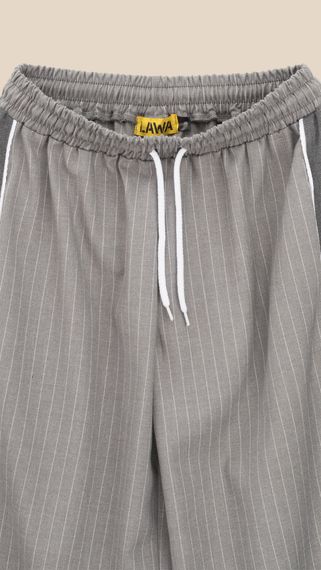 Штани прямі з візерунком жіночі LAWA WTC02467 M Сірий shop (2000999551123) | Зображення 1