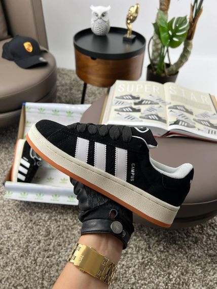 Кросівки Campus 00S Black Beig , В'єтнам 40 25.5 | Зображення 4
