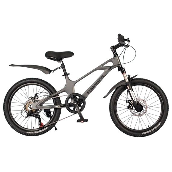 Дитячий велосипед Hammer M-1 20 дюймів. Колір: сірий