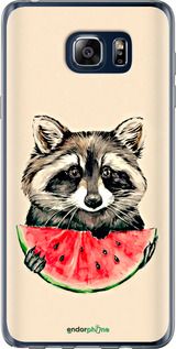 Чохол на Samsung Galaxy Note 5 N920C Єнотик з кавуном "4605u-127-2448"