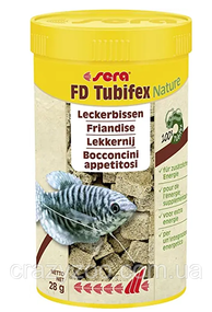Корм для риб Sera Nature FD Tubifex у гранулах 28 г 13406