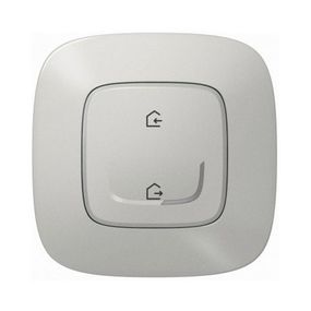 Valena Allure with NETATMO. Главный беспроводной выключатель &quot;Дома / не дома&quot; . Алюминий (752786)