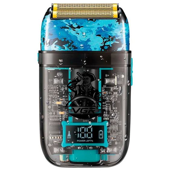 Триммер для волос VGR V-352 • Аккумуляторная машинка для стрижки Hair Clippers V-352, шейвер для бороды, усов и окантовки | Зображення 2
