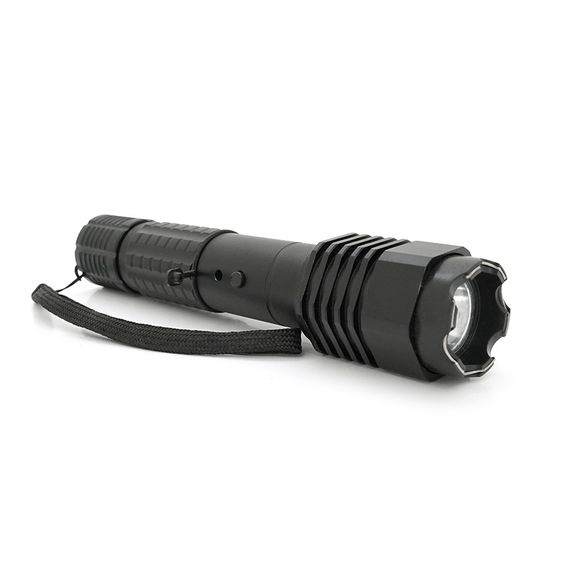 Ліхтар-відлякувач ручний BAILONG BL-1103, 1LED ХPE, струм 50000KV, 3W, 1 режим, 18650/2800mah/3*ААА, Black, IP44, СЗУ+АЗУ,