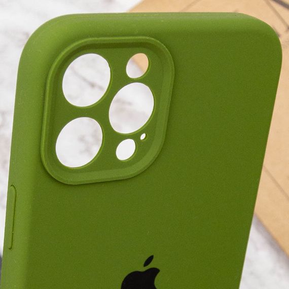 Чохол Silicone Case Full Camera Protective (AA) для Apple iPhone 12 Pro (6.1") | Зображення 4