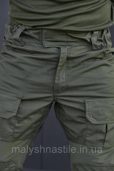 Тактичні штани з наколінниками+ FLEX вставки, олива | Зображення 5