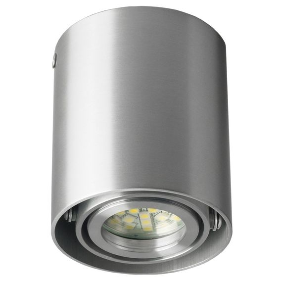 Подсветка тубус накладная AL-81/1 GU10 Alum IP20 MR16
