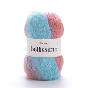 Пряжа YarnArt Bellissimo 1408 нитки для в'язання, плетення, гачкування
