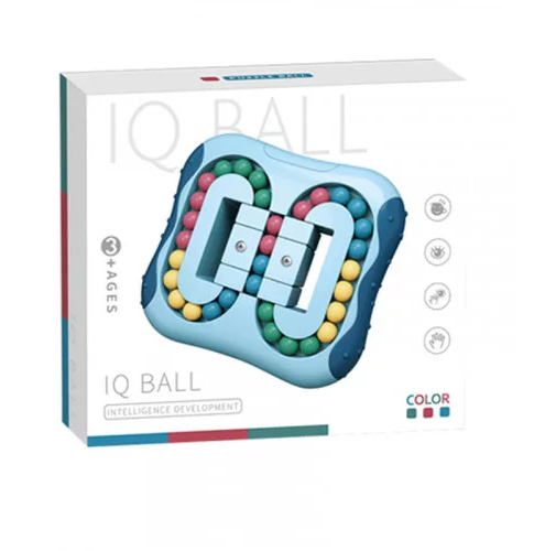 Головоломка антистресс для детей IQ Ball Puzzle Ball Rotating Magic Spin Bean Cube | Зображення 5