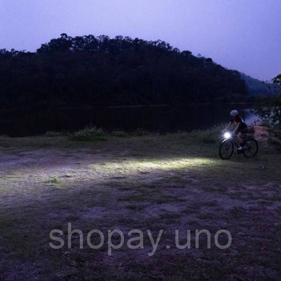 Ліхтарик для самоката велосипеда LEADBIKE M02-OSRAM 800LM, Велофара ліхтар акумуляторний ML-18 | Зображення 2