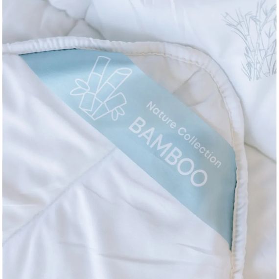 Ковдра євро ТЕП Membrana print Bamboo Summer line 1-03998-00000 210х200 см біла | Зображення 1