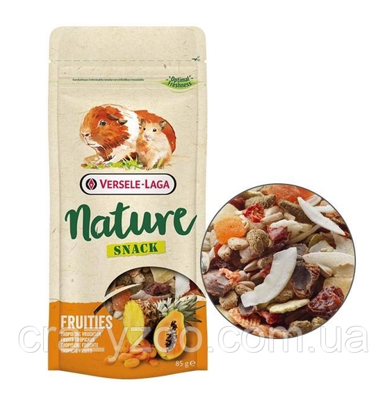 Лакомство для грызунов и кроликов Versele-Laga Nature Snack Fruities c фруктами 85 г 614358