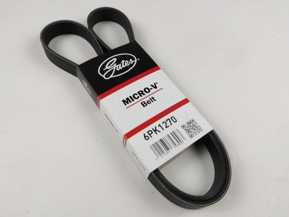 Ремінь генератора струмковий Amulet/Forza, GATES (6PK1270) (a11-3701315ba) | Зображення 1