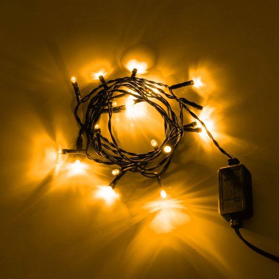 Електрична гірлянда YES Нитка 975046 2 м 20 LED тепло-біла | Зображення 1