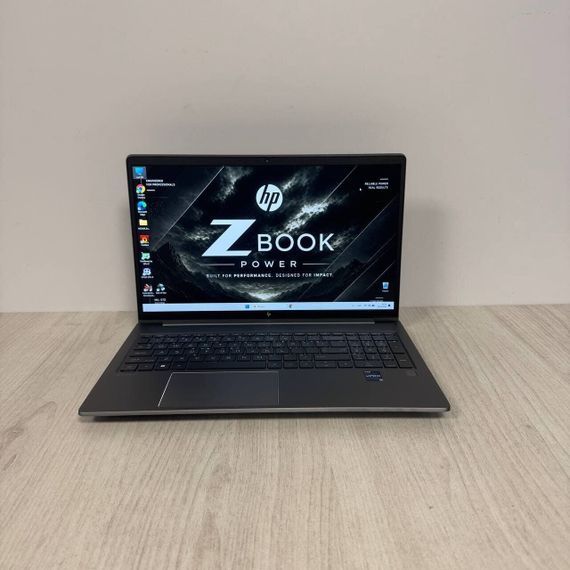 Мобільна робоча станція HP ZBook Power G10 / 15.6'' (1920x1080) IPS / Intel Core i5-13600H (12 (16) ядер по 2.8 - 4.8 GHz) / 16 GB DDR5 / 256 GB SSD / nVidia RTX A1000, 4 GB GDDR6, 128-bit / WebCam б/в | Зображення 1