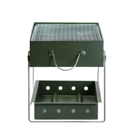 Мангал портативный складной 51.5×23×25 см с решеткой HP461GR | Зображення 3