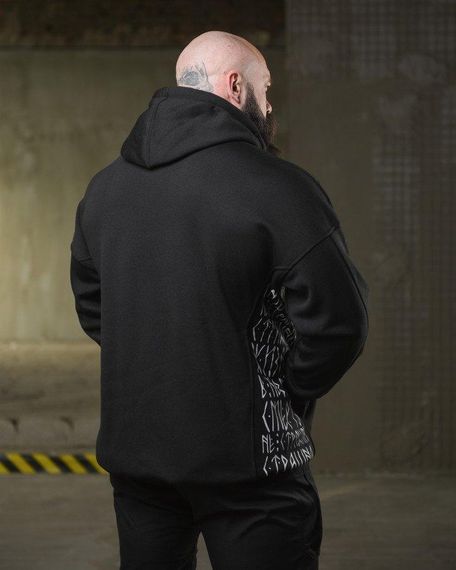 Тепла худи ghetto warrior НП4873 | Зображення 3