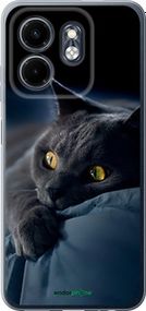 Чохол на Infinix Hot 50i Димчастий кіт "825u-3965-2448"