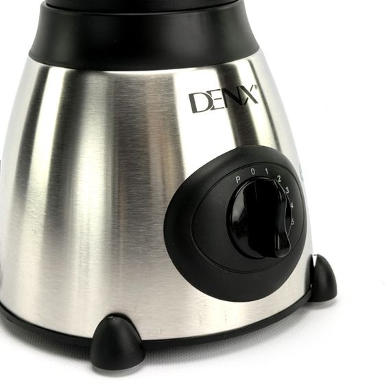 Блендер стаціонарний DENX DX2001 з чашею 1,5 л, сталевий. сріблястий (DX2001) | Зображення 6