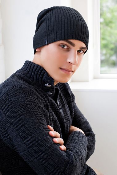 Мужская шапка-колпак «Либерти» графит