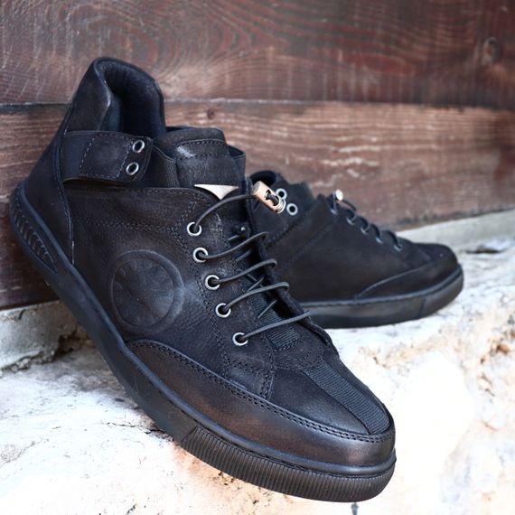 Утеплені кеди з нубуку 40 41 розмір. Турецьке взуття | Зображення 1