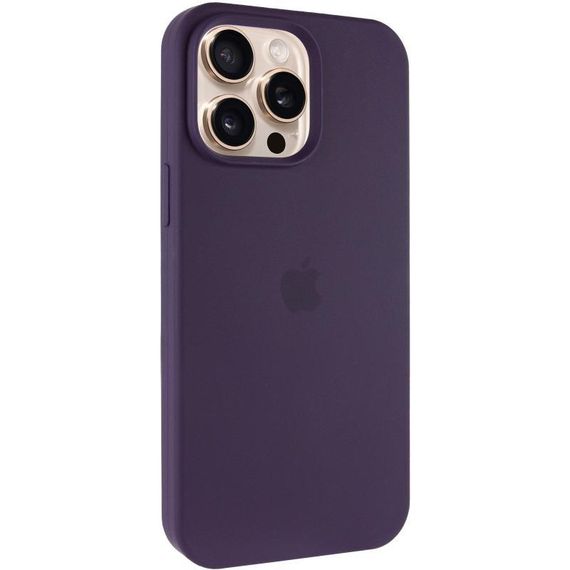 Чехол Silicone Case Full Protective (AA) для Apple iPhone 14 Pro (6.1") Фиолетовый / Elderberry