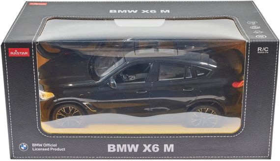 Машинка Rastar BMW X6 1:14 Чорний | Зображення 8