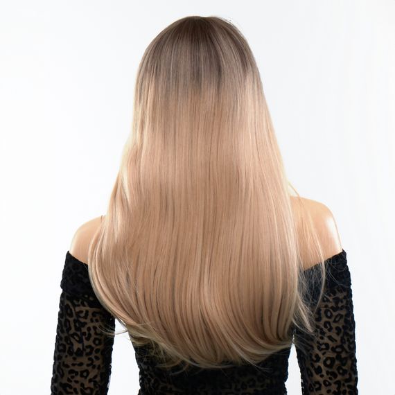 Перука довга з чубчиком Fetish Hair і фарбуванням омбре, 60 см | Зображення 2
