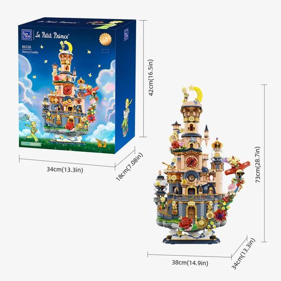 Конструктор Pantasy Le Petit Prince Зірковий Замок (86326) | Зображення 1