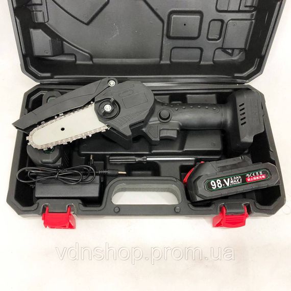 Акумуляторна ланцюгова пила для професіоналів 10 см, Електрична пила професійна для чищення саду YI-28 | Зображення 8