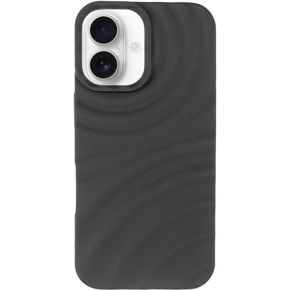 Чохол TPU MonoWave для Apple iPhone 16 (6.1") Light Green Black | Зображення 1