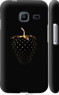 Чохол на Samsung Galaxy J1 Mini J105H Чорна полуниця "3585m-258-24368"
